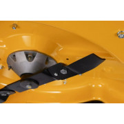 Дека Stiga Combi Park 105 EL Quick Flip, электрическая регулировка высоты кошения, для Park, 59 кг